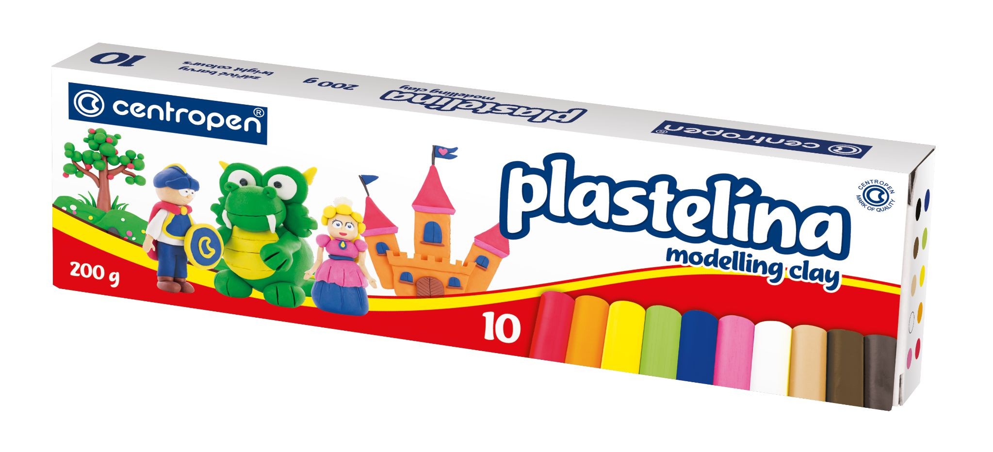 Domácnost a Zahrada - Centropen Plastelína 10ks