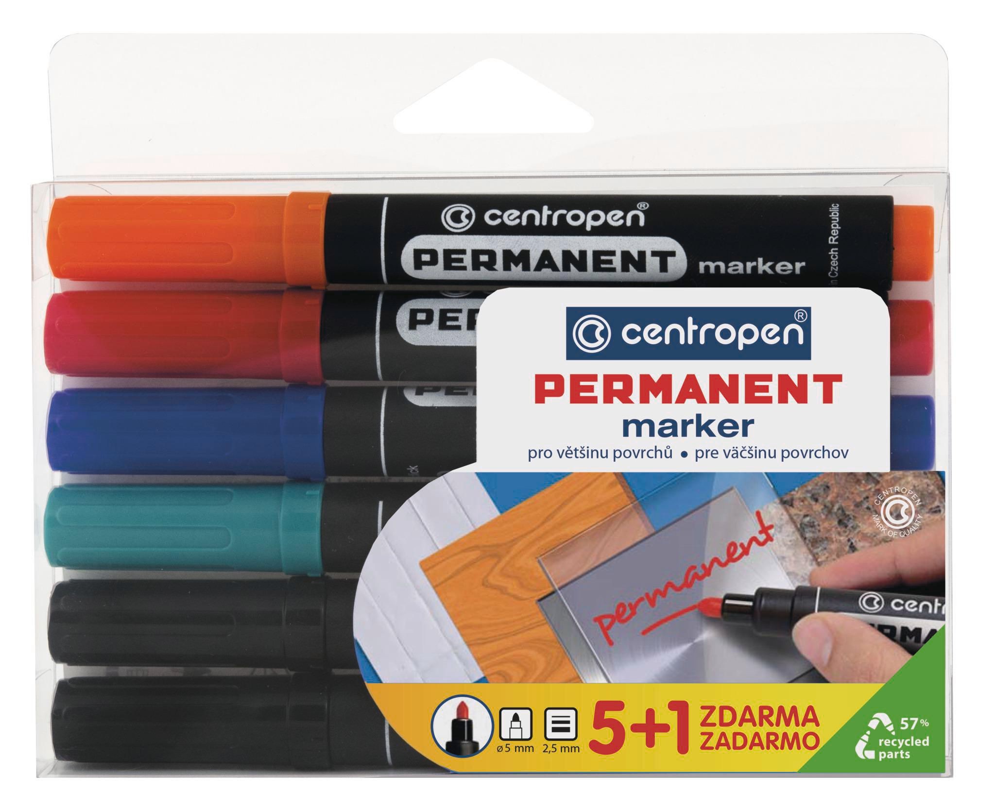 Domácnost a Zahrada - Centropen Značkovač permanentní 8566