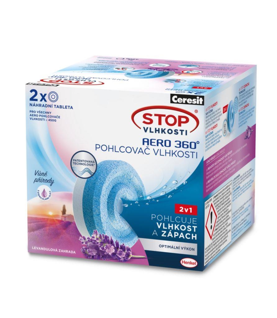 Domácnost a Zahrada - Ceresit Aero Levandule 2 x 450 g