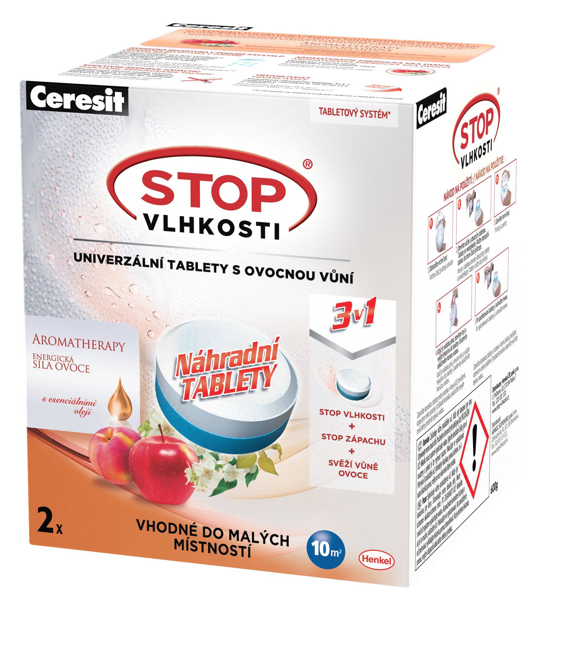 Domácnost a Zahrada - Ceresit Stop vlhkosti energické ovoce 2 x 300 g