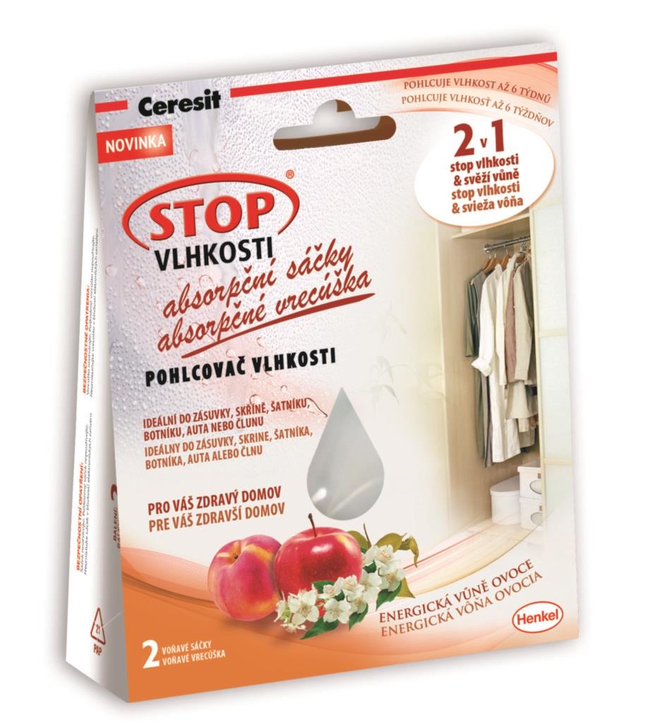 Domácnost a Zahrada - Ceresit Stop vlhkosti energické ovoce 2 x 50 g