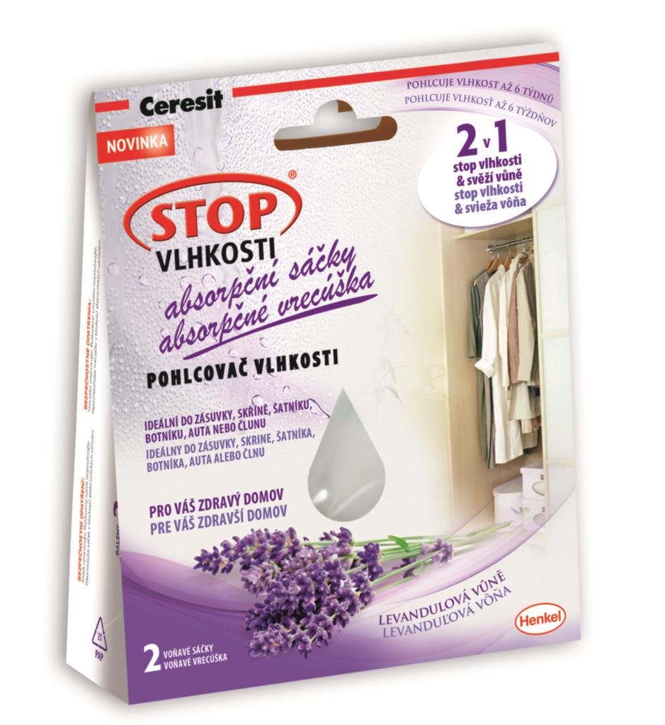 Domácnost a Zahrada - Ceresit Stop vlhkosti Levandule 2 x 50 g