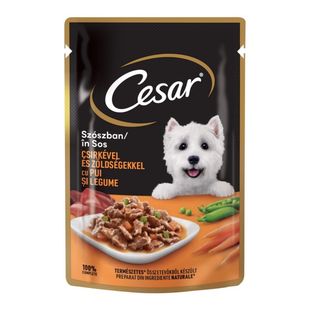 Svět zvířat - Cesar Chutné kuřecí se zeleninou 100 g