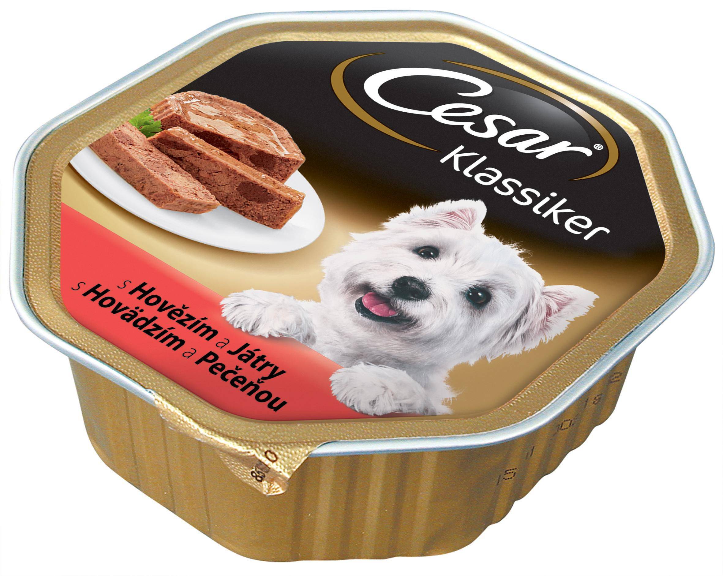 Svět zvířat - Cesar s hovězím a játry 150 g