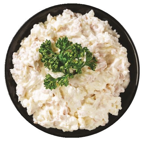 Česneková pomazánka se sýrem a salámem - ca. 150 g
