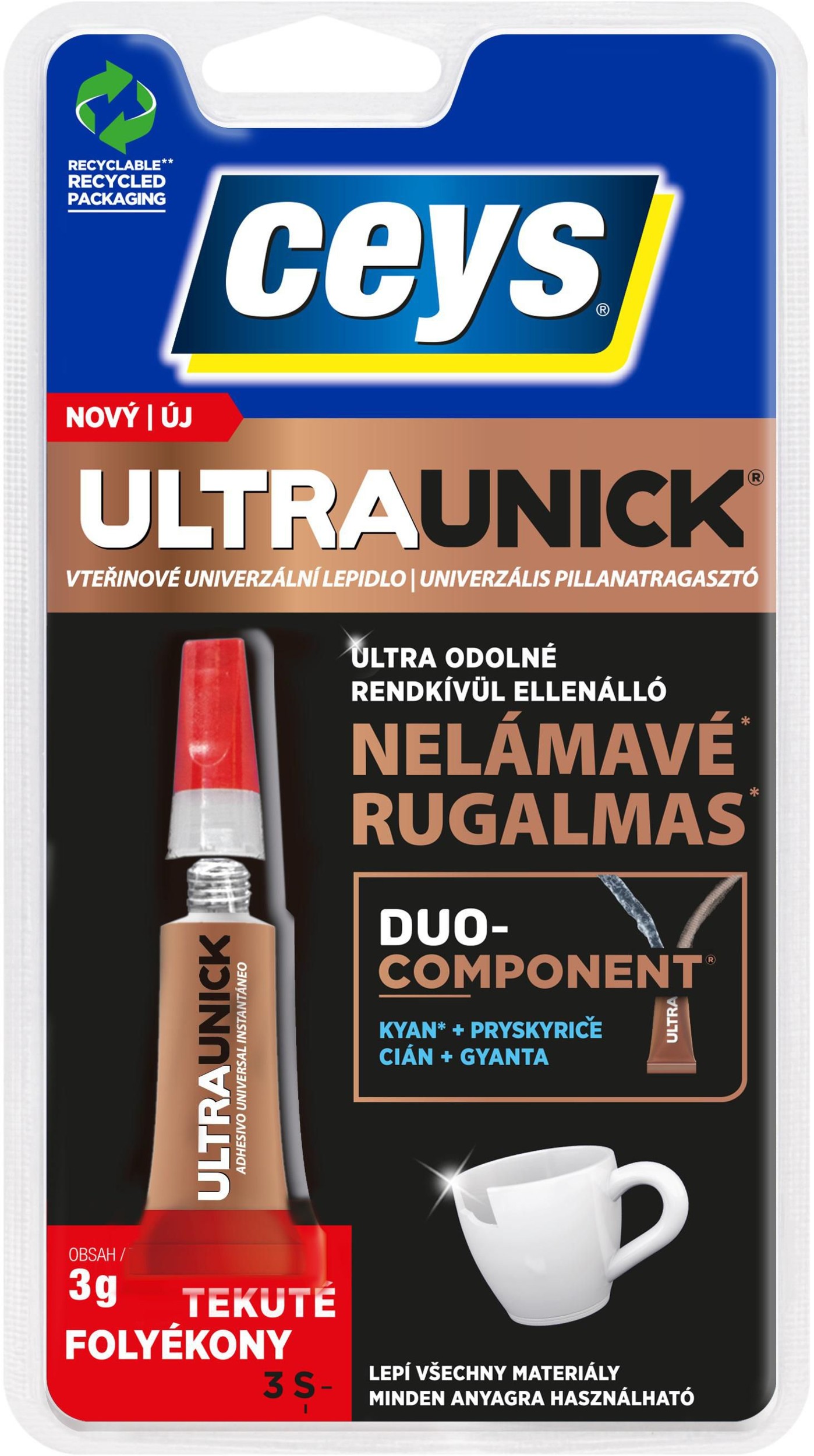 Domácnost a Zahrada - CEYS ULTRAUNICK LIQ 3G
