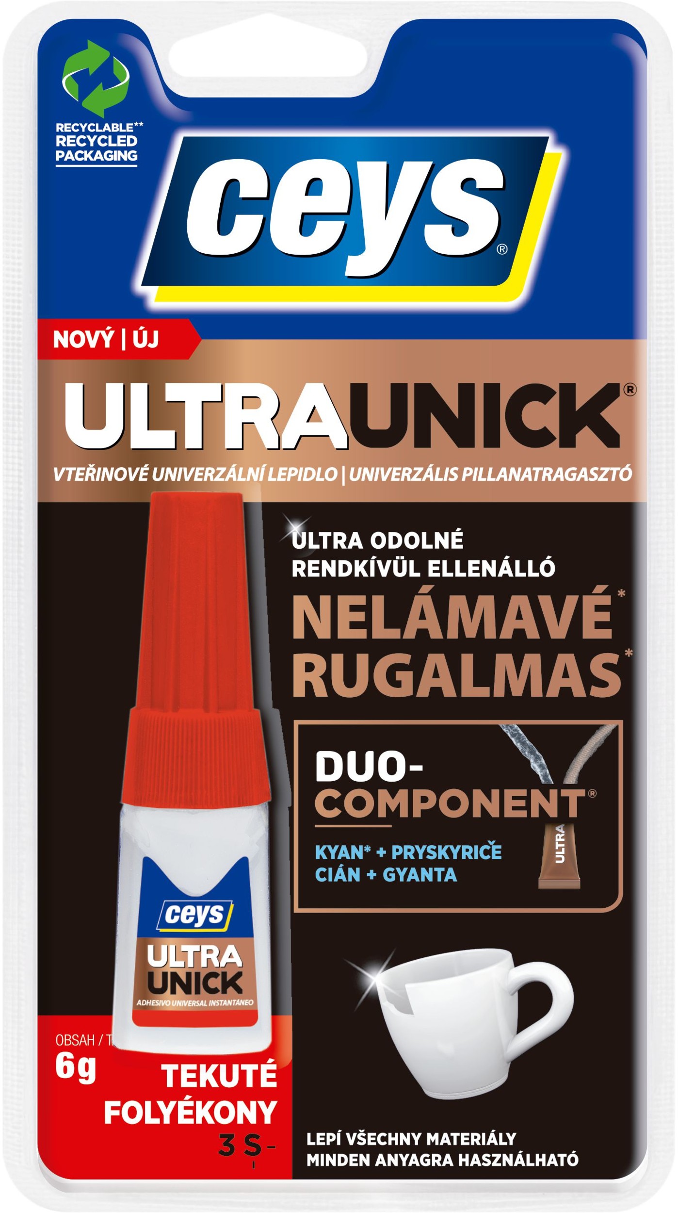 Domácnost a Zahrada - CEYS ULTRAUNICK LIQ 6G