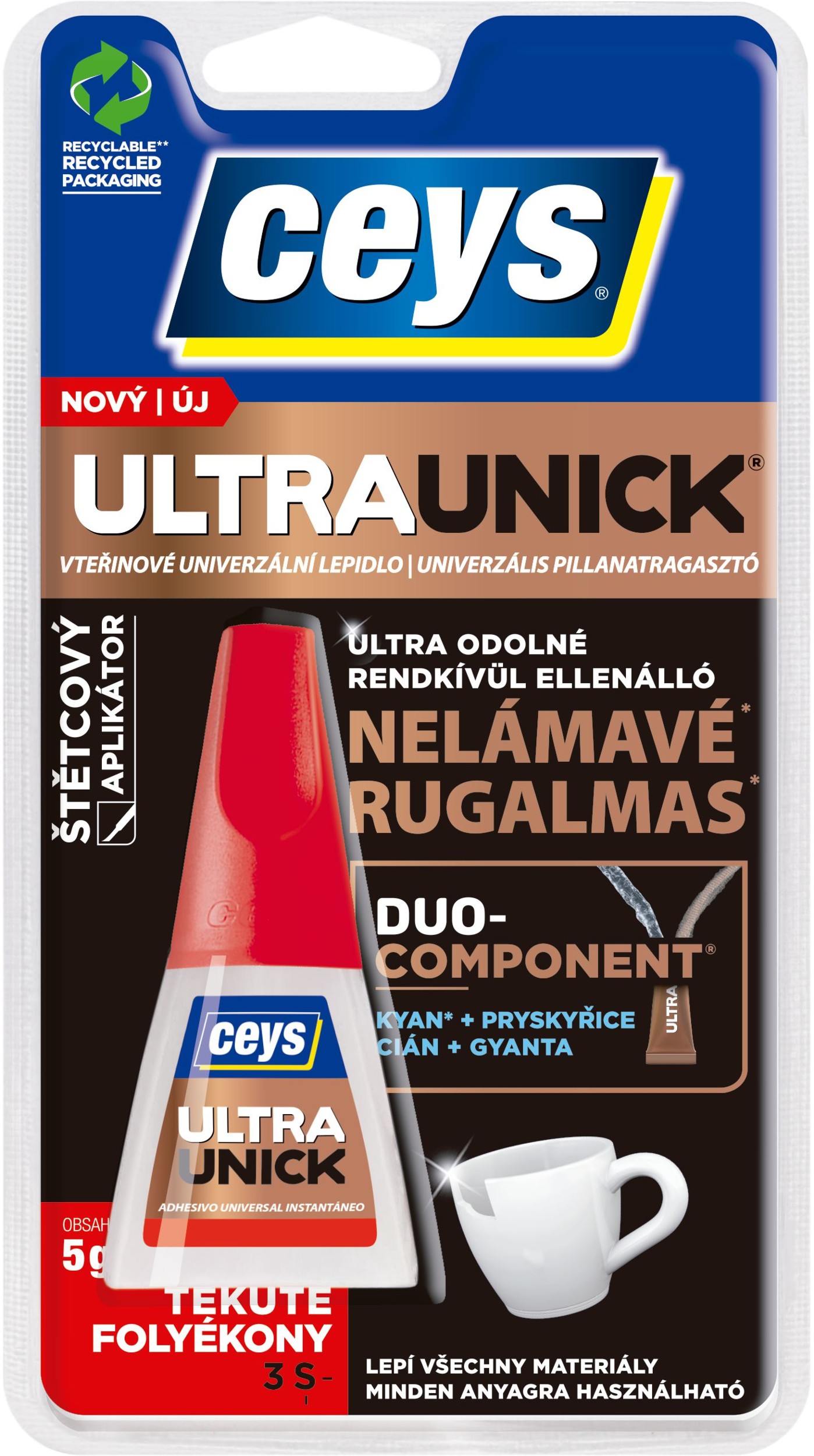 Domácnost a Zahrada - CEYS ULTRAUNICK LIQ ŠTĚTEC 5G
