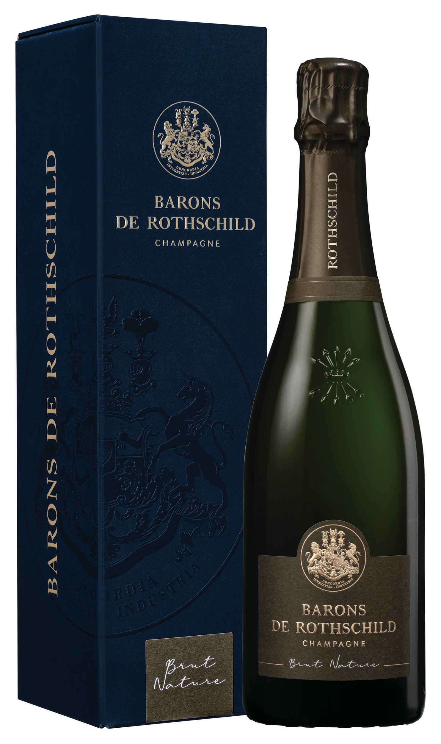 Nápoje - Champagne Barons de Rothschild Brut, Champagne (dárkový box) 0,75l