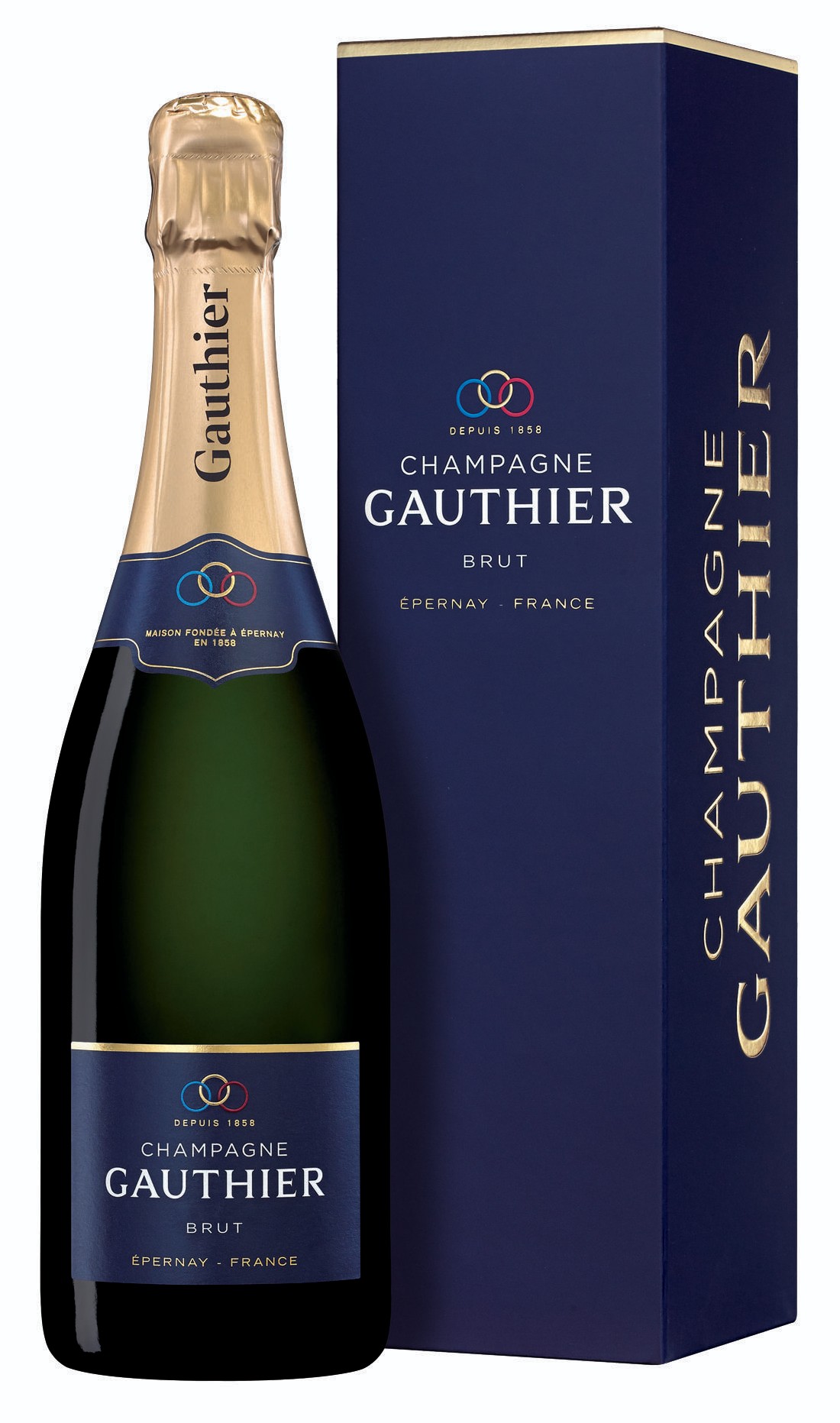 Nápoje - Champagne Gauthier Brut 0,75l