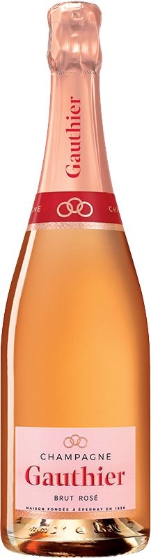Nápoje - Champagne Gauthier Brut Rose 0,75L