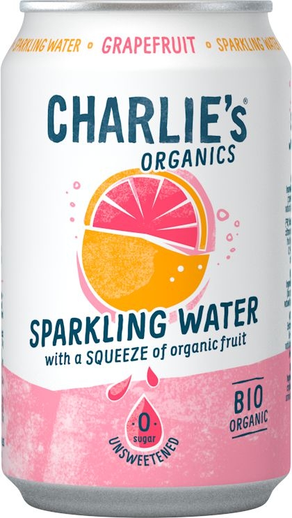 Nápoje - Charlie's Organics Grapefruit Bio 330 ml