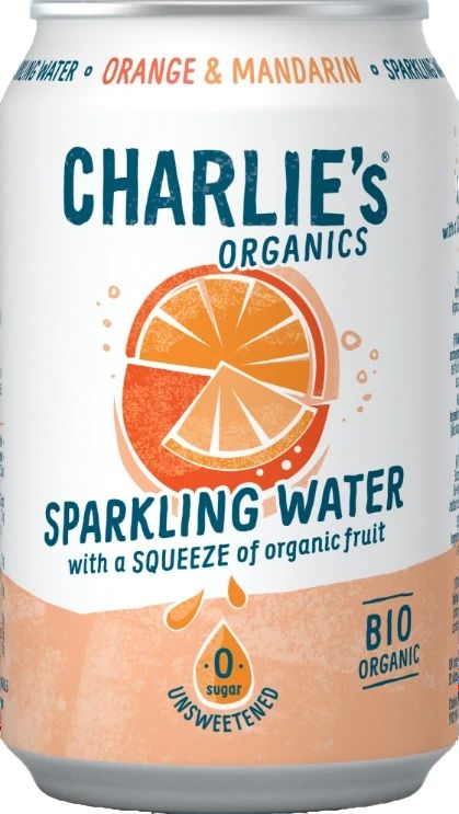 Nápoje - Charlie's Organics Orange-Mandarin Bio330 ml