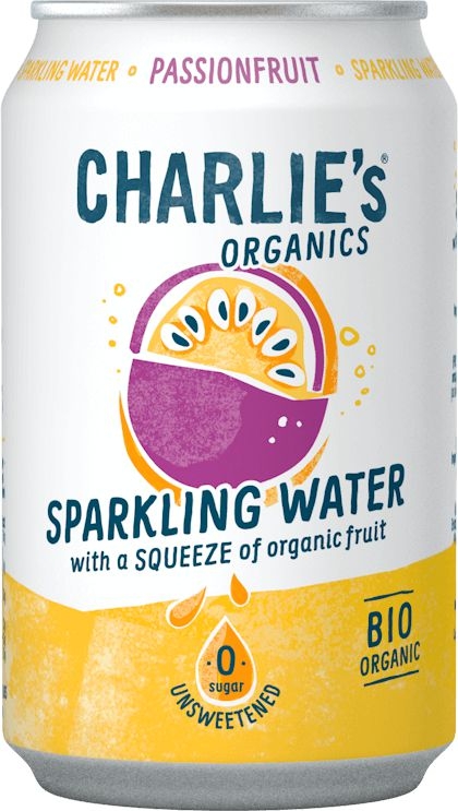 Nápoje - Charlie's Organics Passionfruit Bio 330 ml