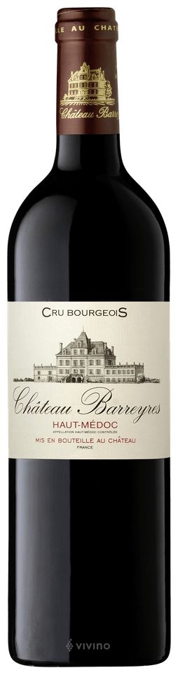 Nápoje - Chateau Barreyres Haut-Médoc, Cru de Bourgois