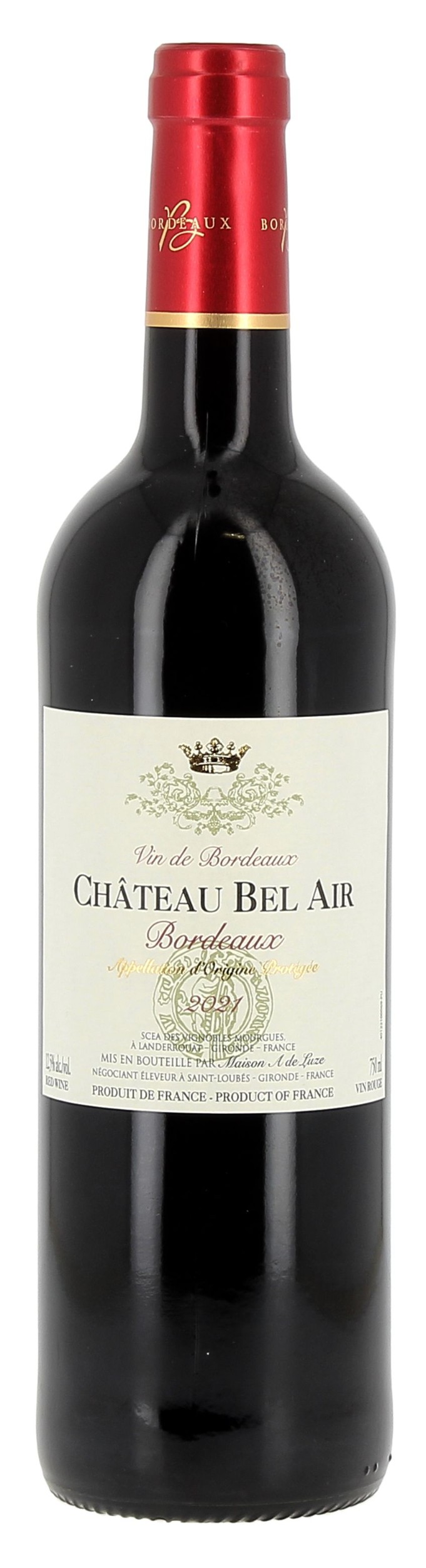 Nápoje - Château Bel Air AOC Bordeaux 0,75 l