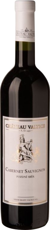 Nápoje - Chateau Valtice Cabernet Sauvignon pozdní sběr 750 ml