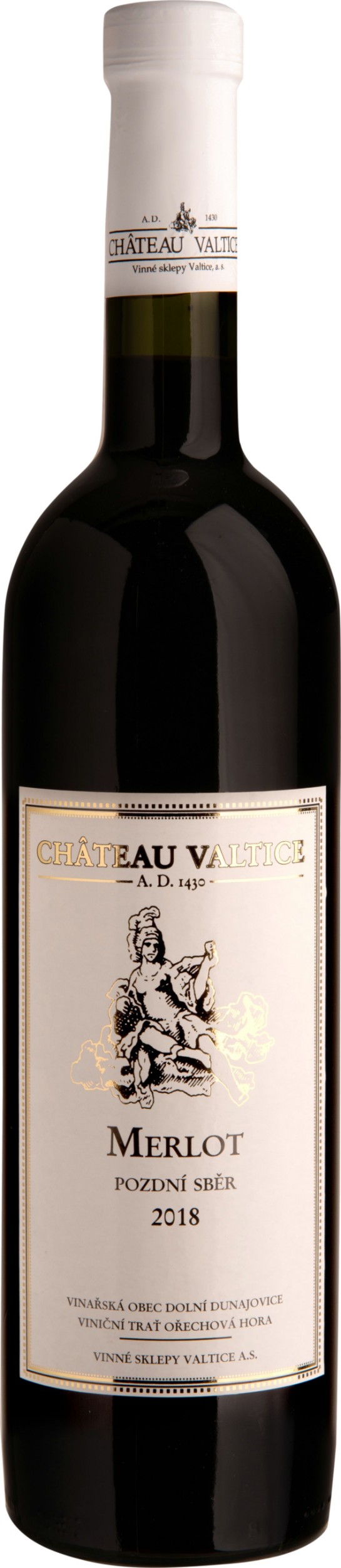 Nápoje - Chateau Valtice Merlot pozdní sběr 750 ml