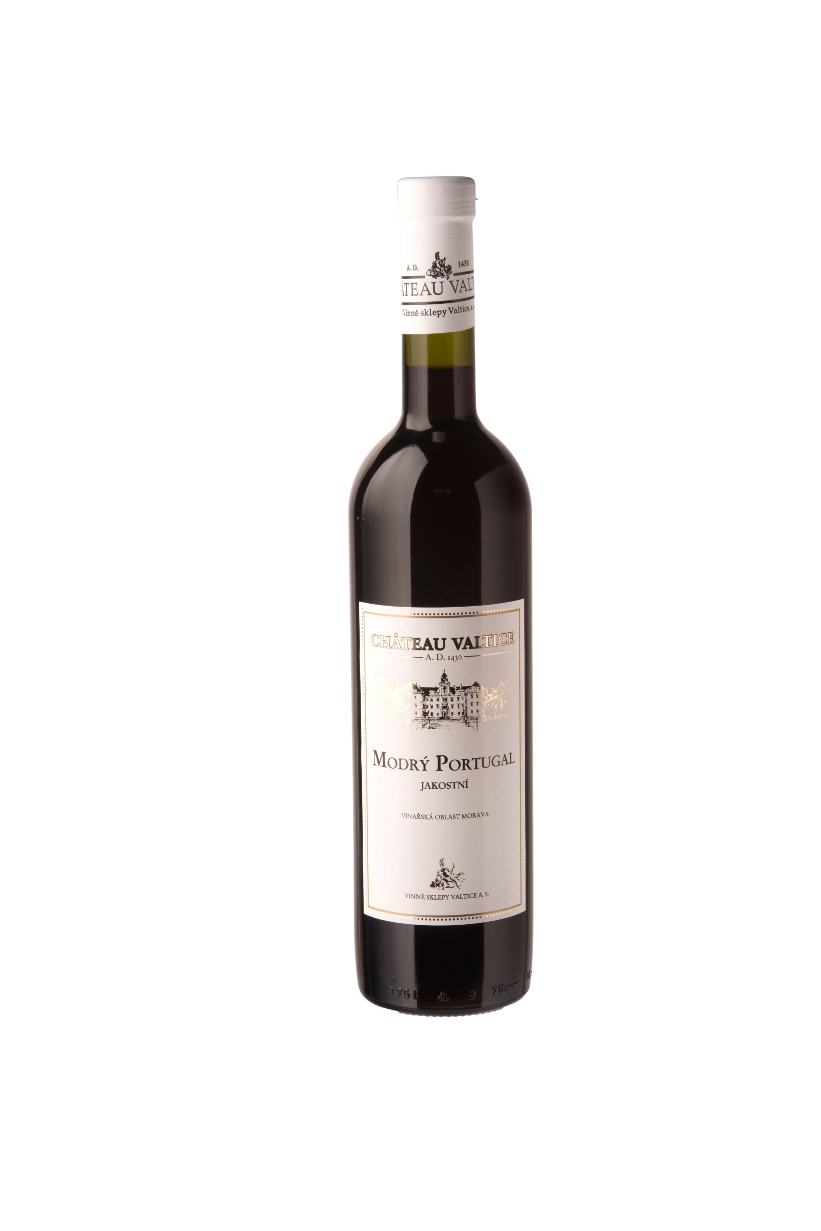 Nápoje - Chateau Valtice Modrý Portugal 750 ml