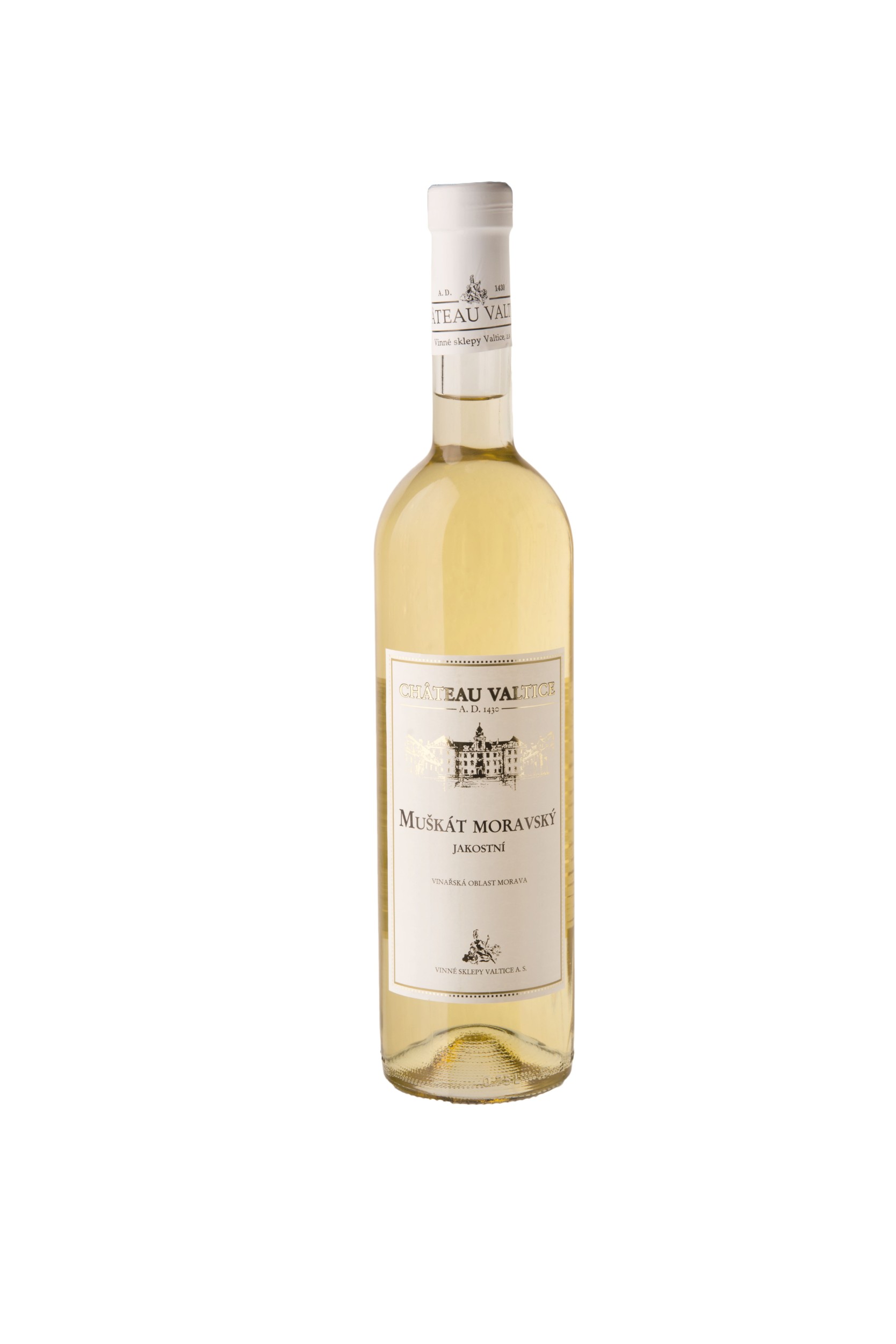 Nápoje - Château Valtice Muškát moravský jakostní 750 ml