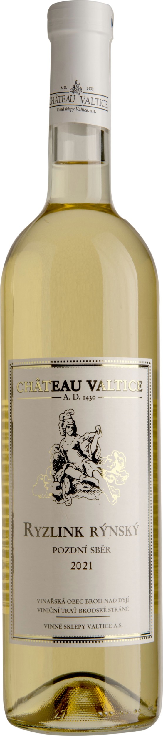 Nápoje - Château Valtice Ryzlink rýnský pozdní sběr 0,75l