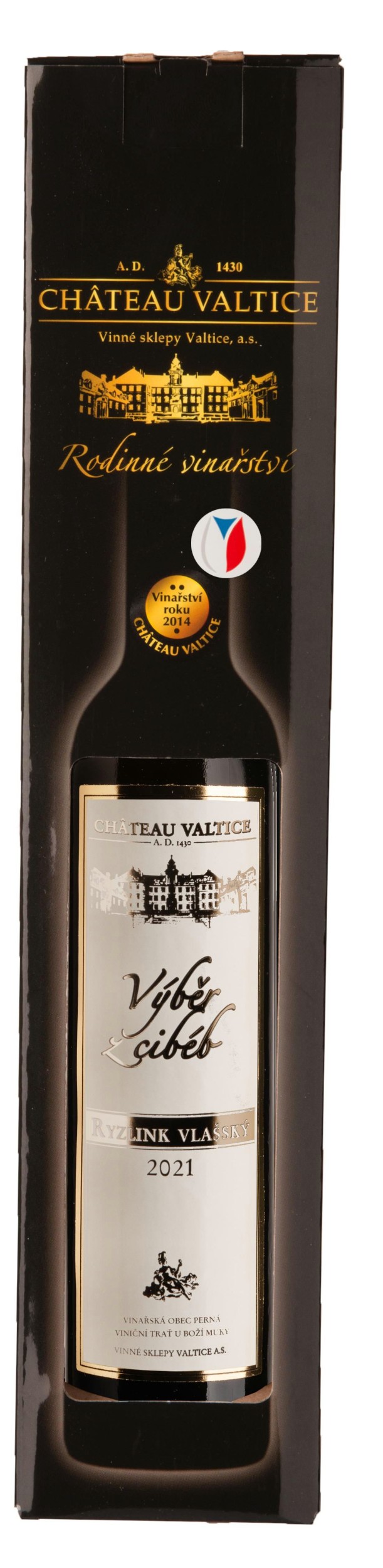 Nápoje - Chateau Valtice Ryzlink vlašský výběr z cibéb 2021 0,2l