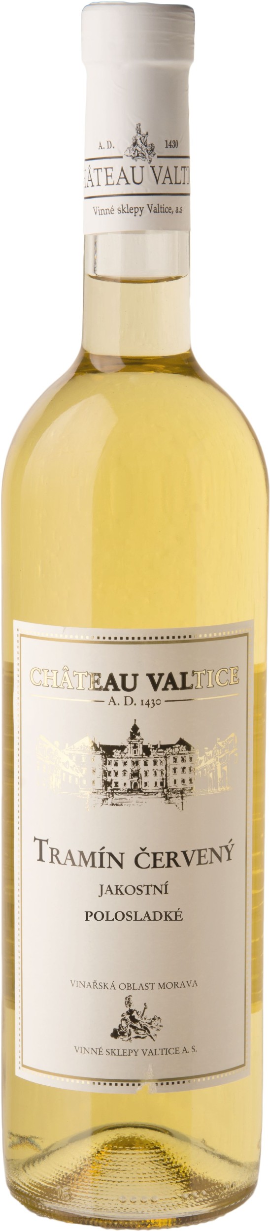 Nápoje - Chateau Valtice Valvin Dominium Tramin 750 ml
