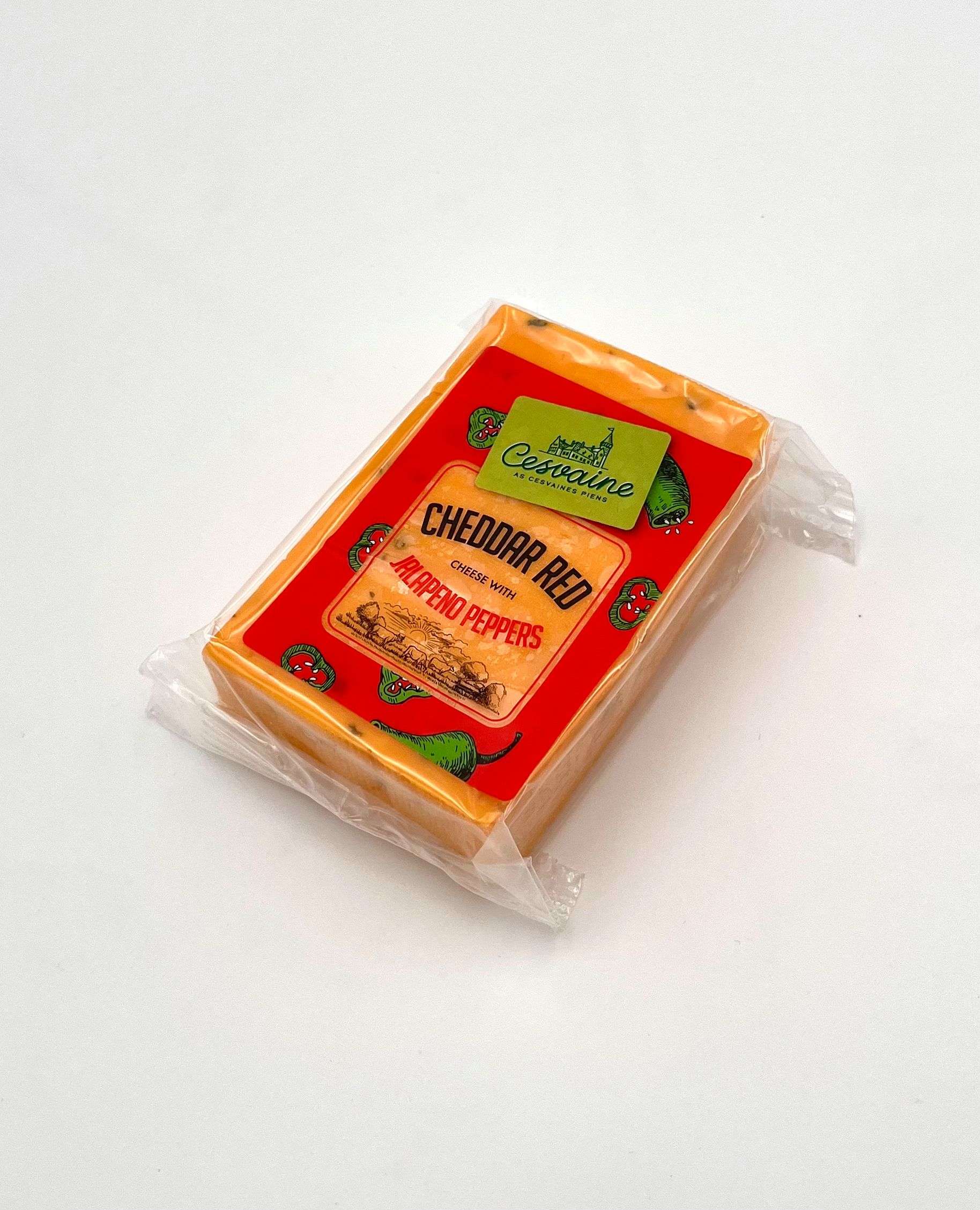 Mléčné a chlazené - Cheddar Red s jalapenjo 200g