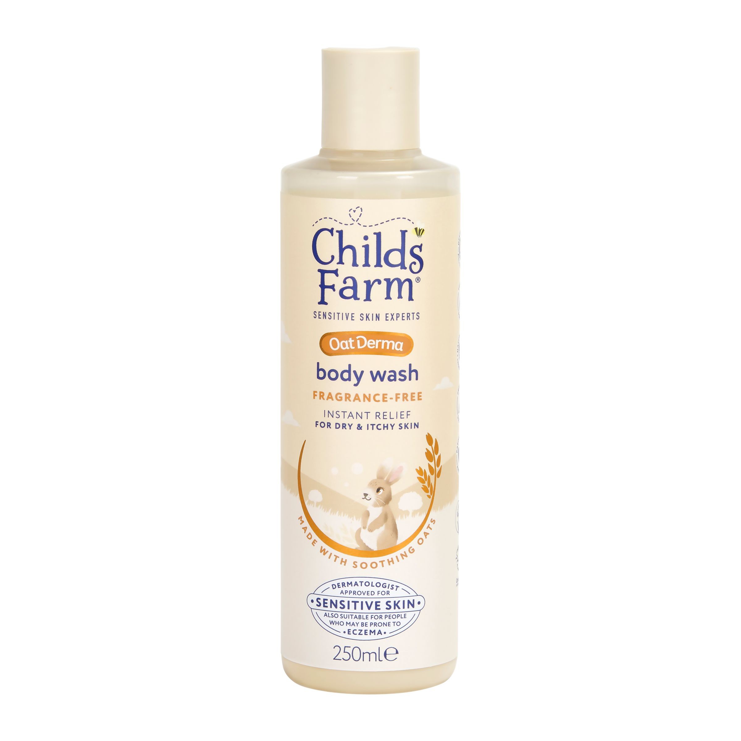 Svět dětí - Childs Farm Oat Derma Mycí emulze bez parfemace 250 ml