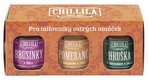 Mléčné a chlazené - Chillila Dárkový box oranžový 3X60ml