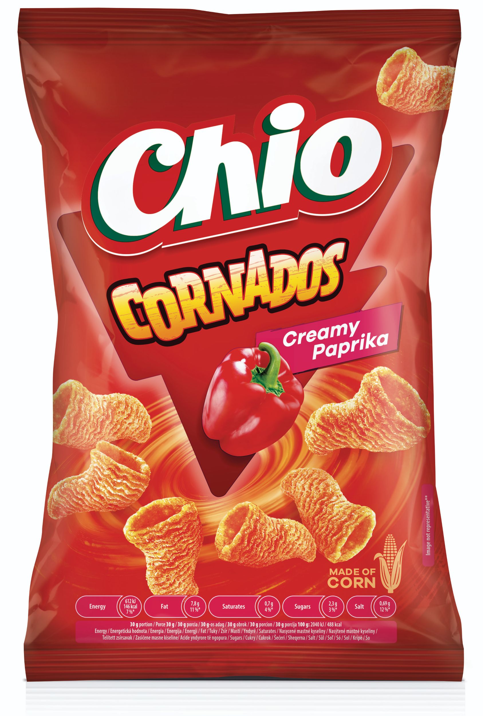 Trvanlivé potraviny - Chio Cornados Creamy Paprika 65 g