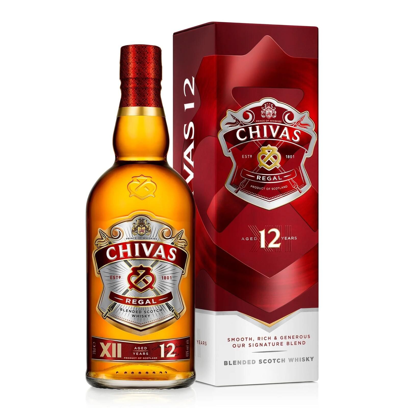 Nápoje - Chivas Regal 12YO 0,7 l