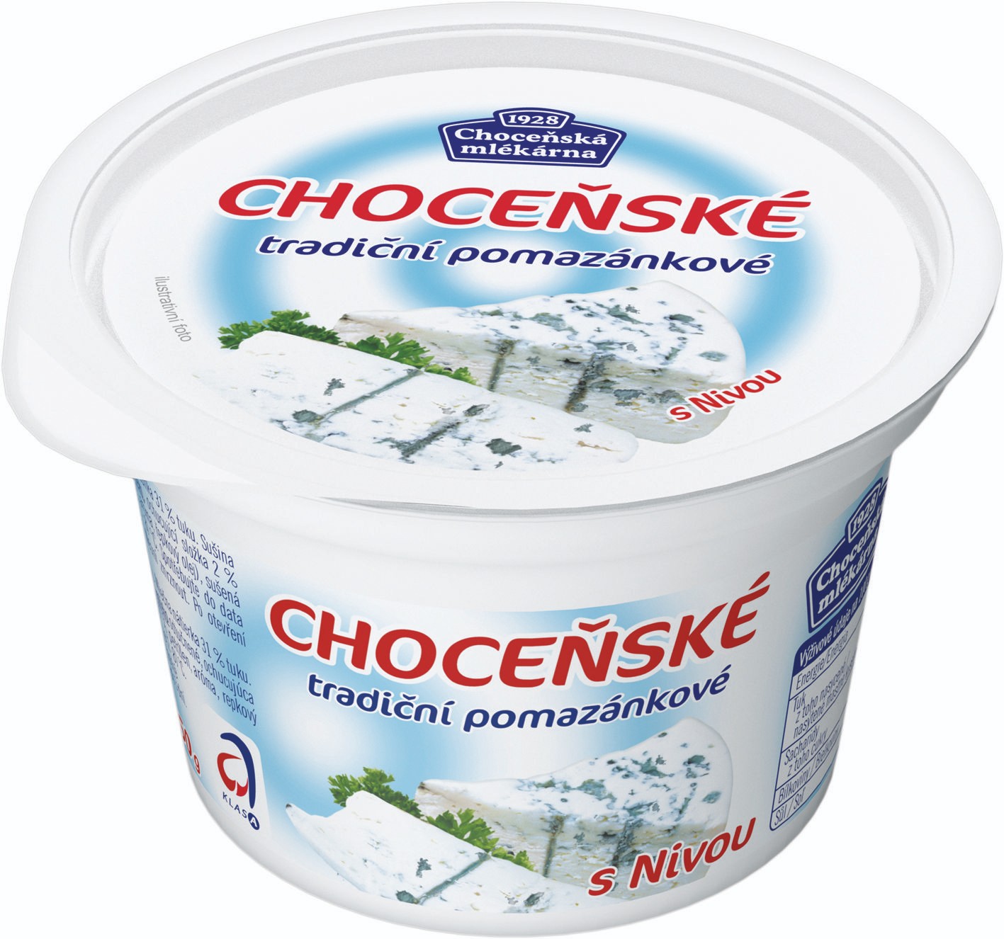 Mléčné a chlazené - Choceňská Mlékárna Choceňské tradiční pomazánkové s nivou 150 g