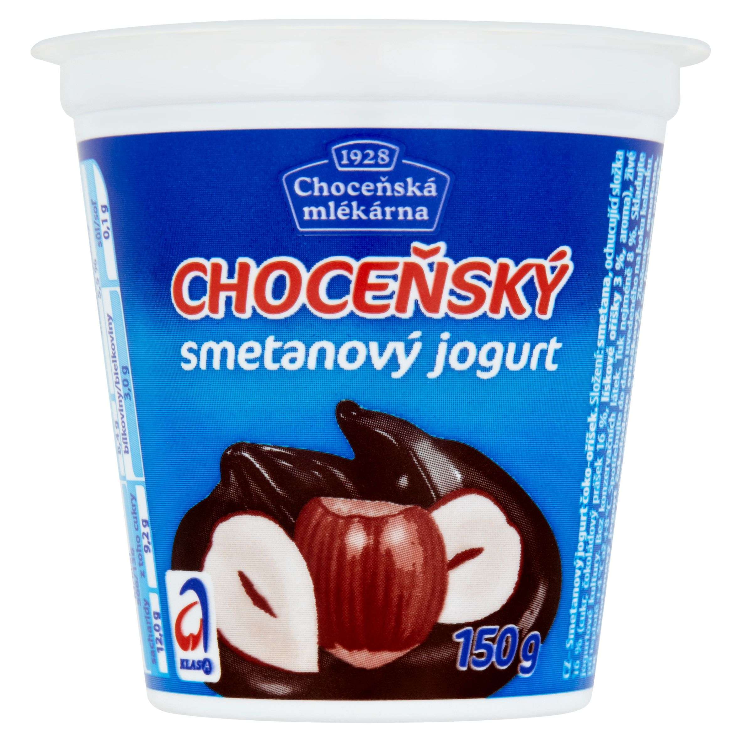 Mléčné a chlazené - Choceňská Mlékárna Choceňský smetanový jogurt čoko-oříšek 150 g