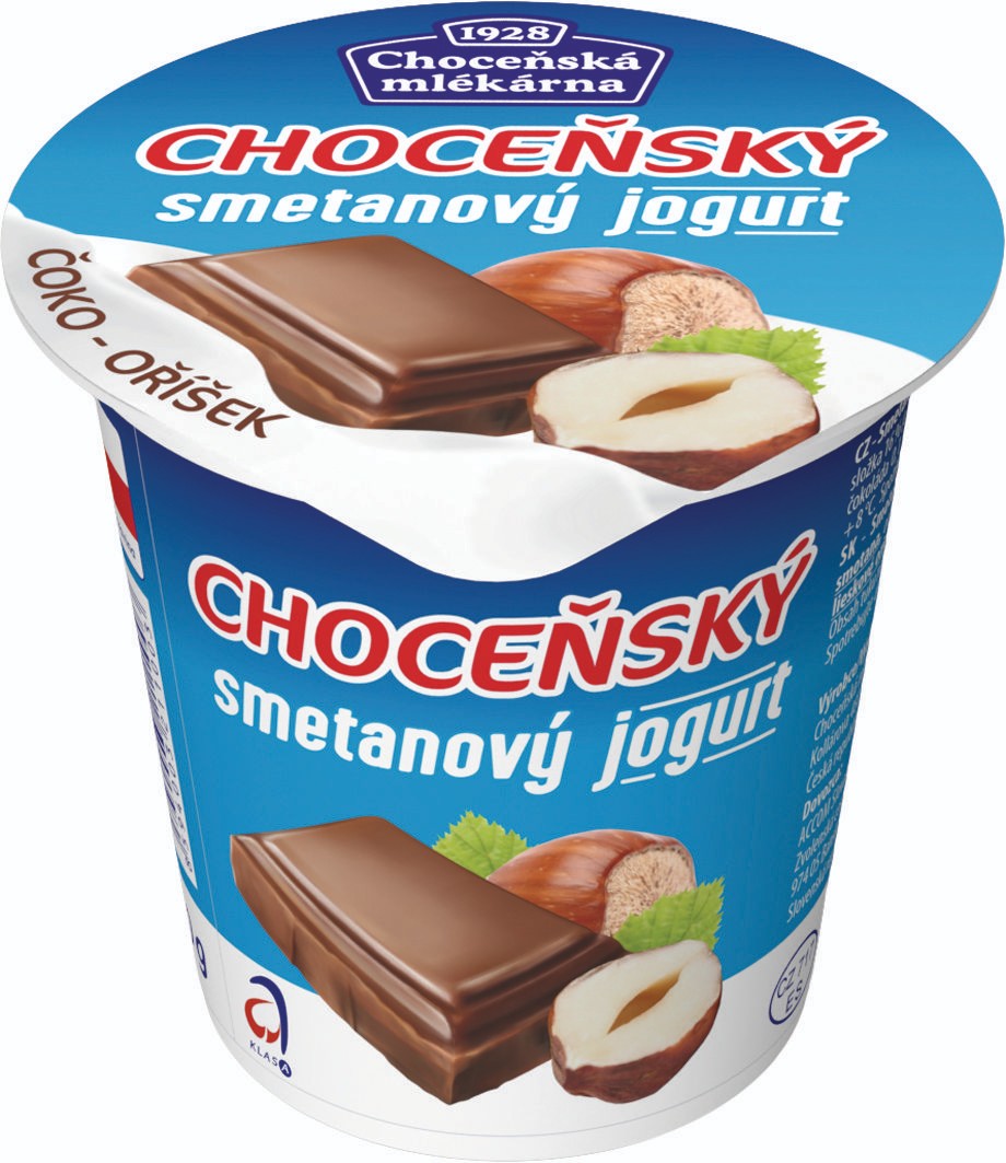 Choceňská Mlékárna Choceňský smetanový jogurt čoko-oříšek 150 g-0