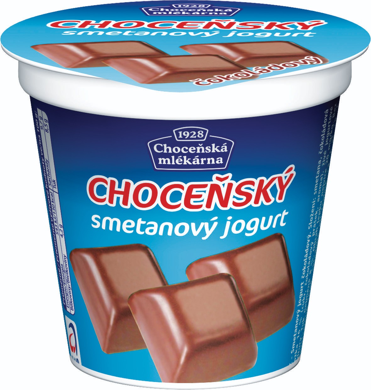 Mléčné a chlazené - Choceňská Mlékárna Choceňský smetanový jogurt čokoládový 150 g