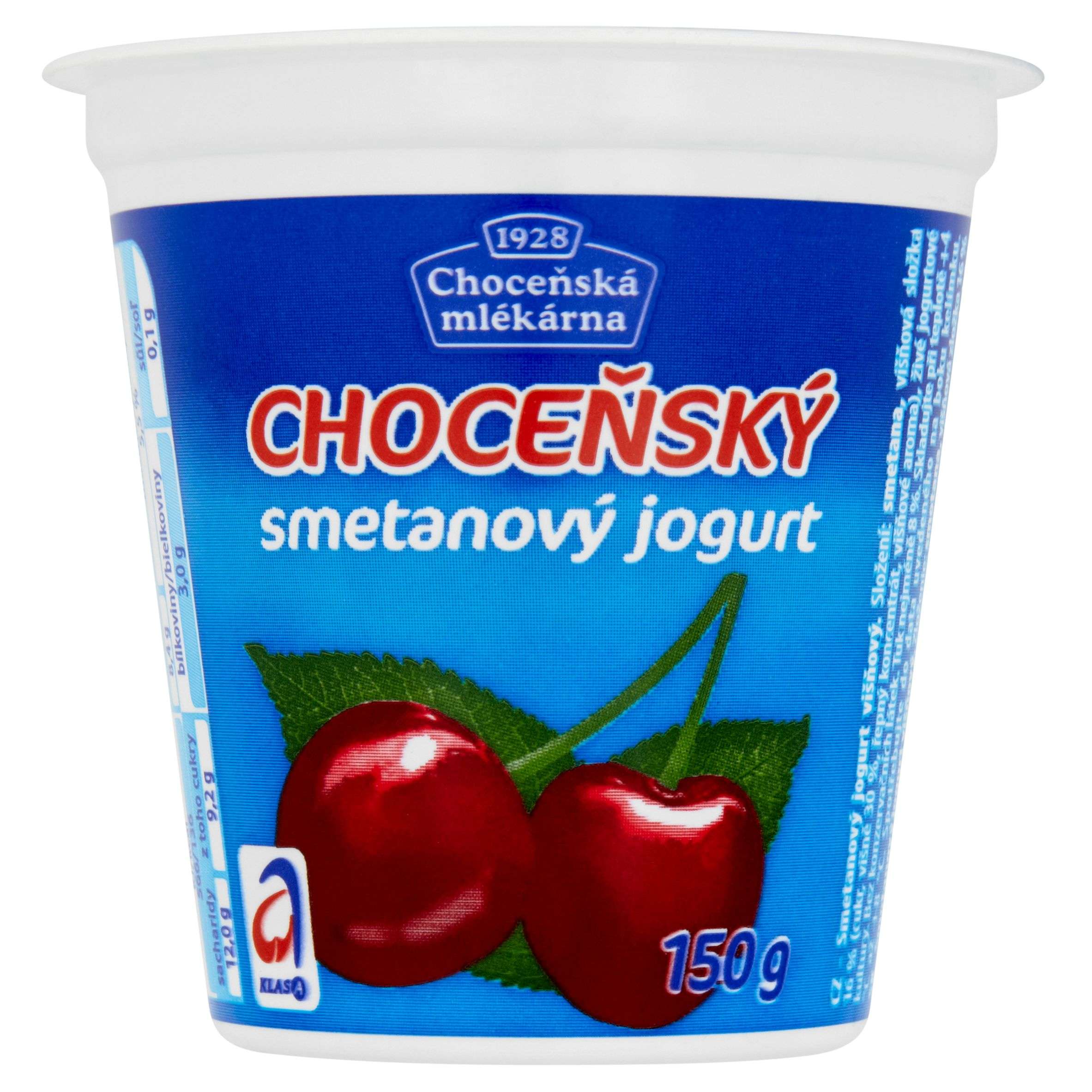 Mléčné a chlazené - Choceňská Mlékárna Choceňský smetanový jogurt višňový 150 g