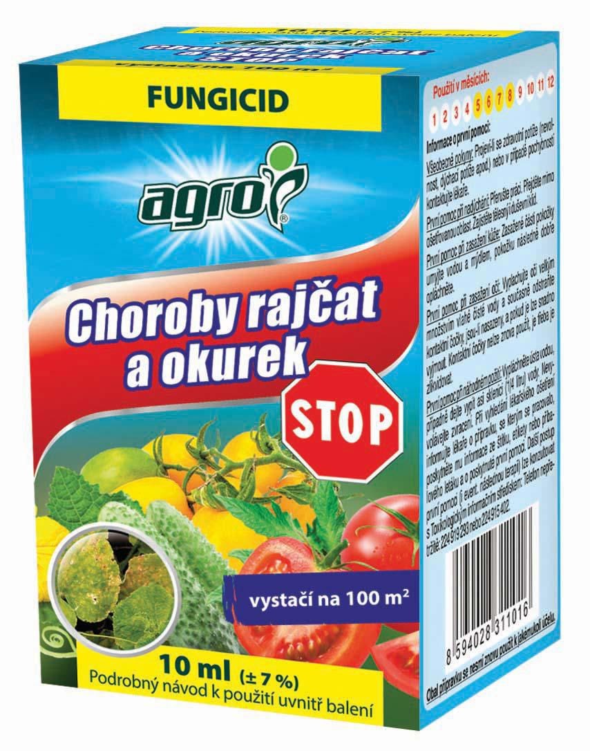 Domácnost a Zahrada - Choroby rajčat a okurek STOP 10 ml