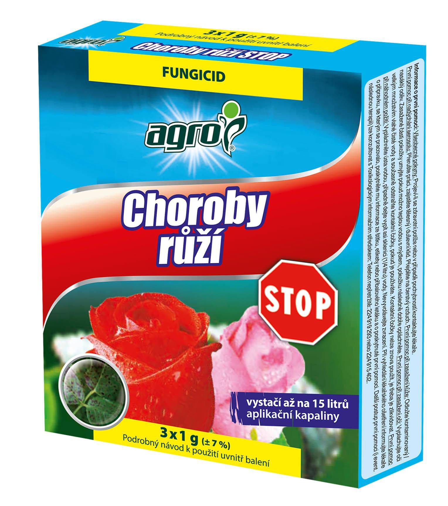 Domácnost a Zahrada - Choroby růží STOP 3x1g