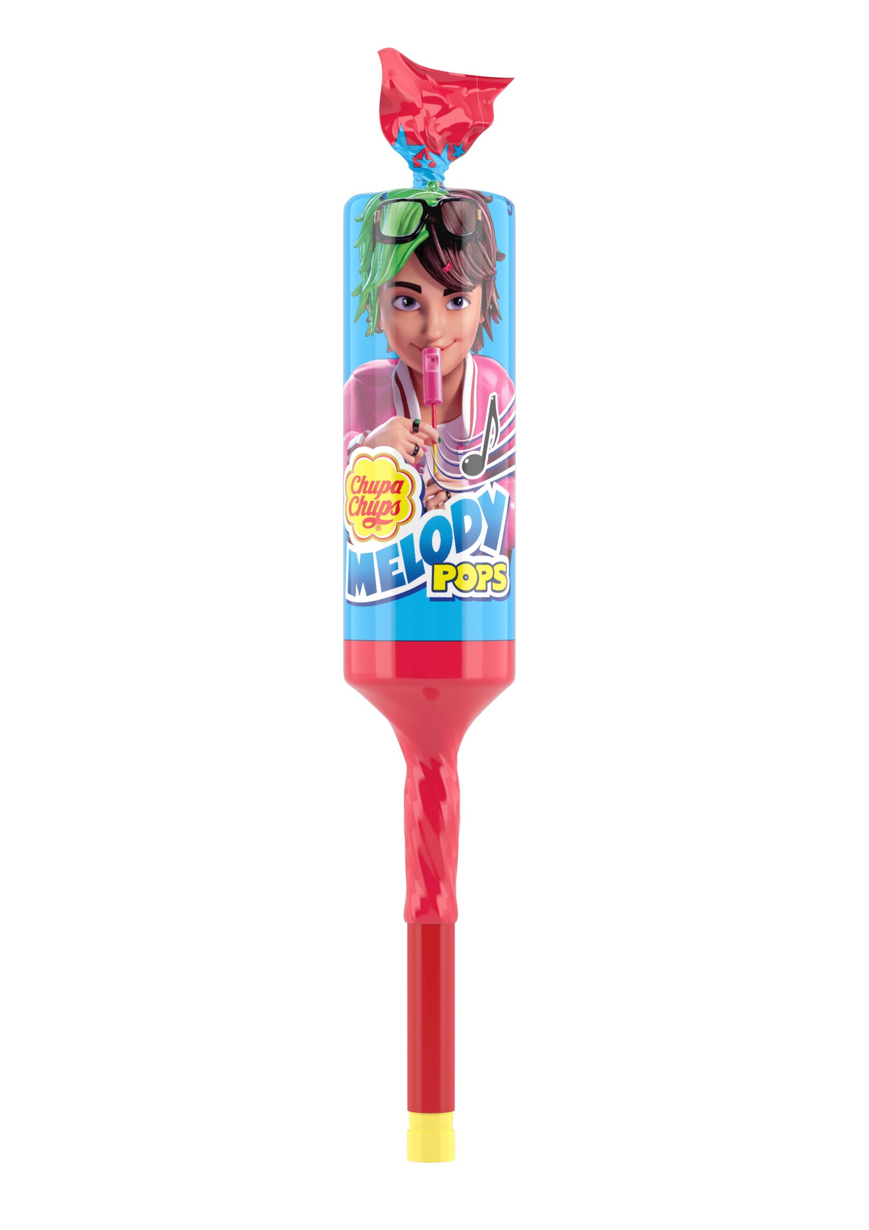 Trvanlivé potraviny - Chupa Chups Drops s jahodovou příchutí 15 g