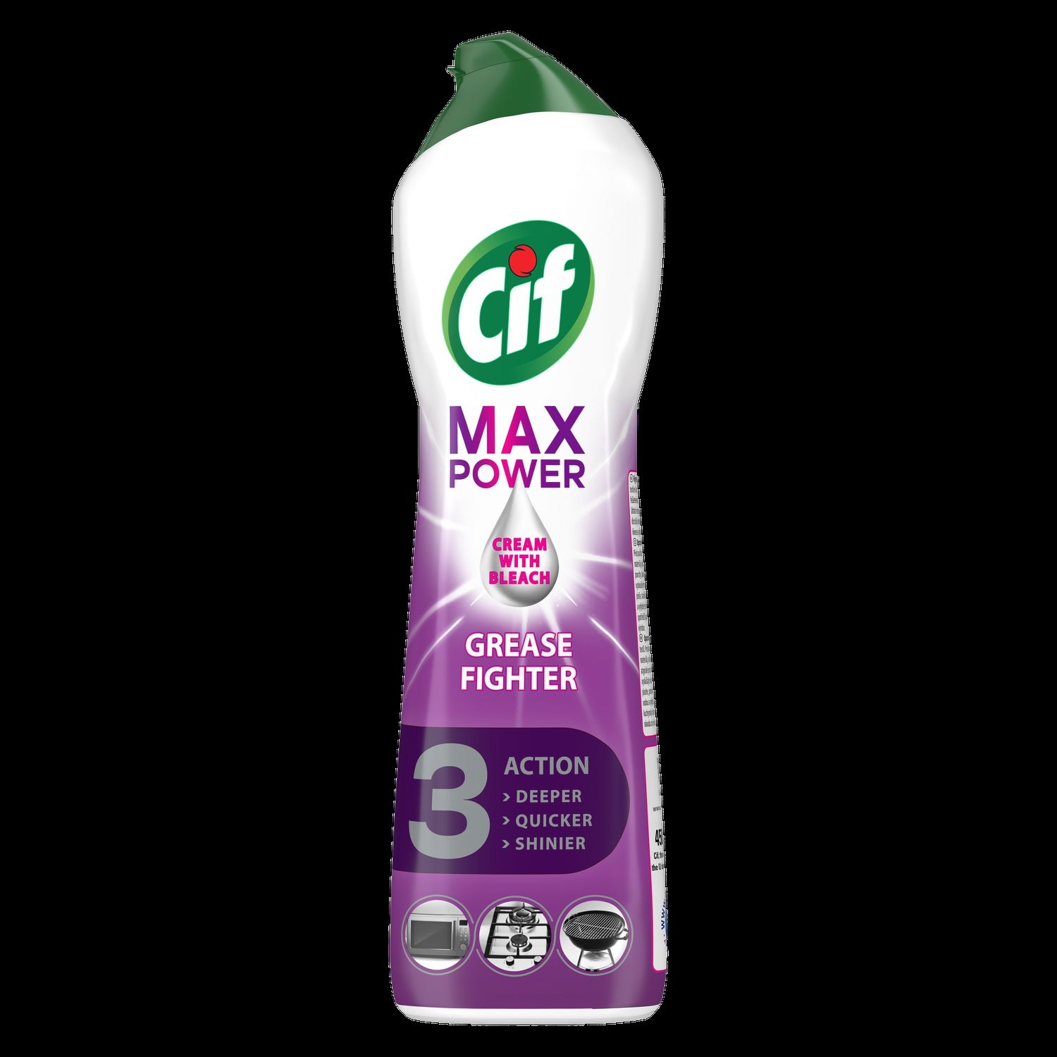 Drogerie a kosmetika - Cif Max Power Grease Fighter 450ml