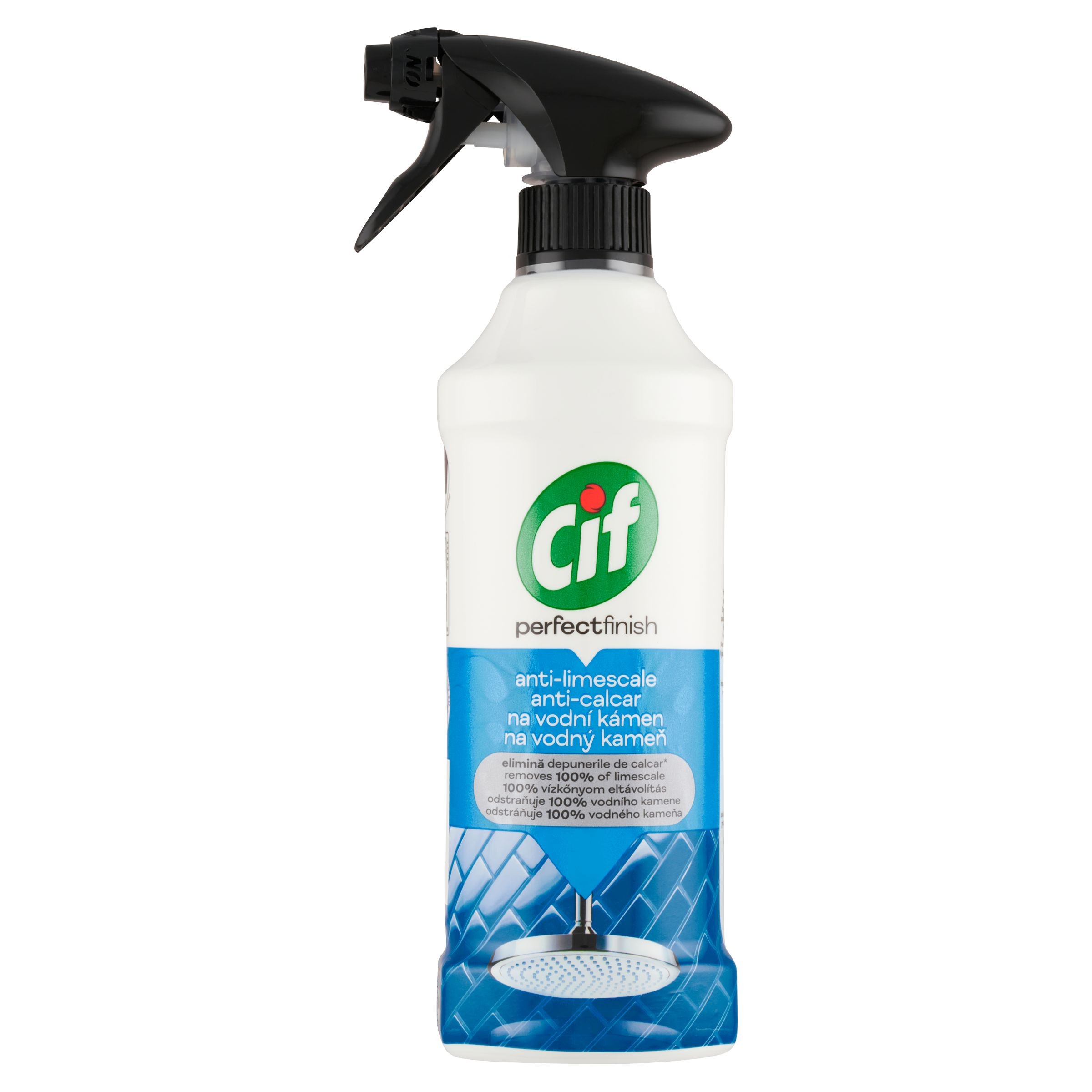 Drogerie a kosmetika - Cif Perfect Finish Na vodní kámen  čisticí sprej 435 ml