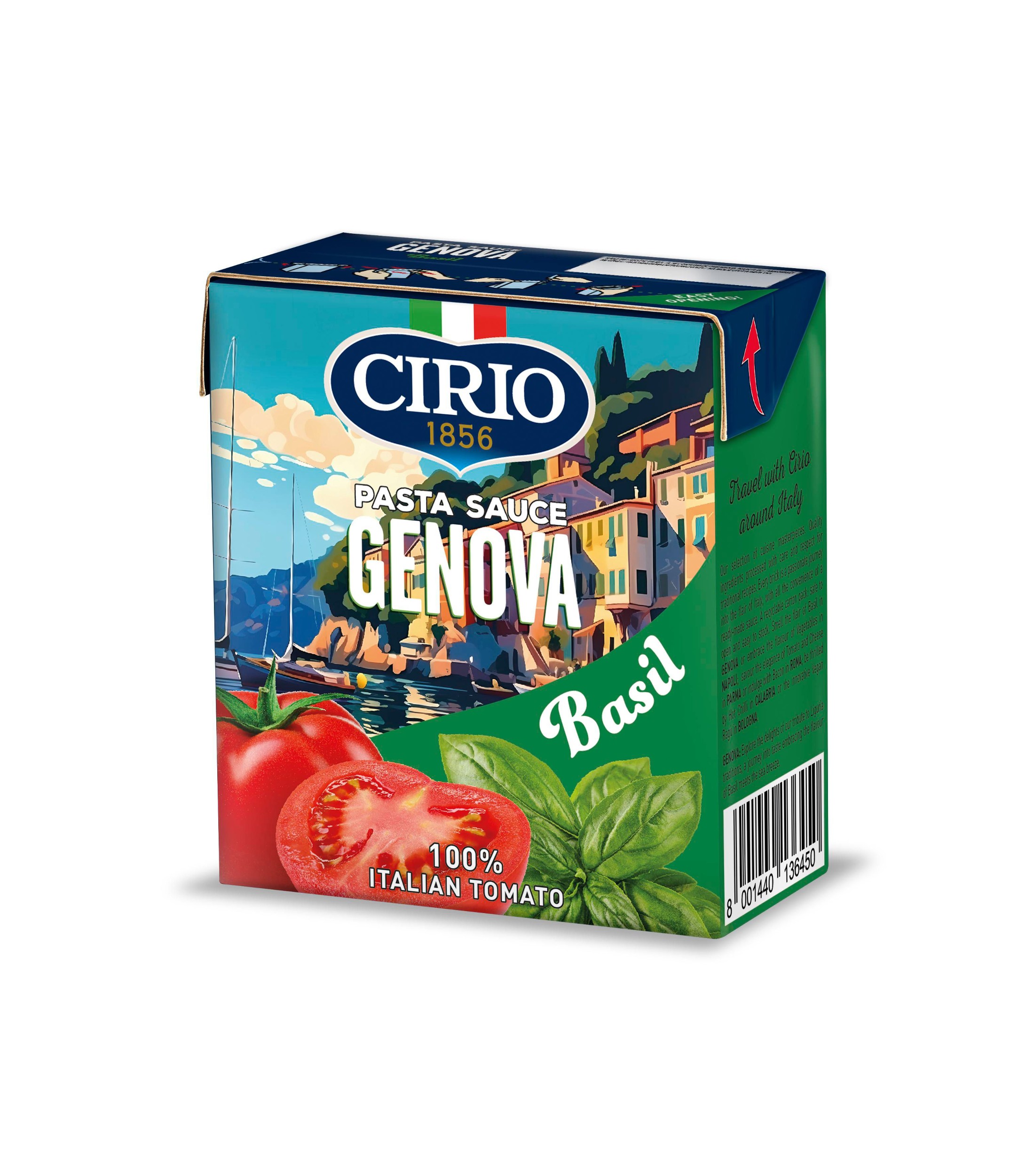 Trvanlivé potraviny - Cirio Genova omáčka na těstoviny 340 g