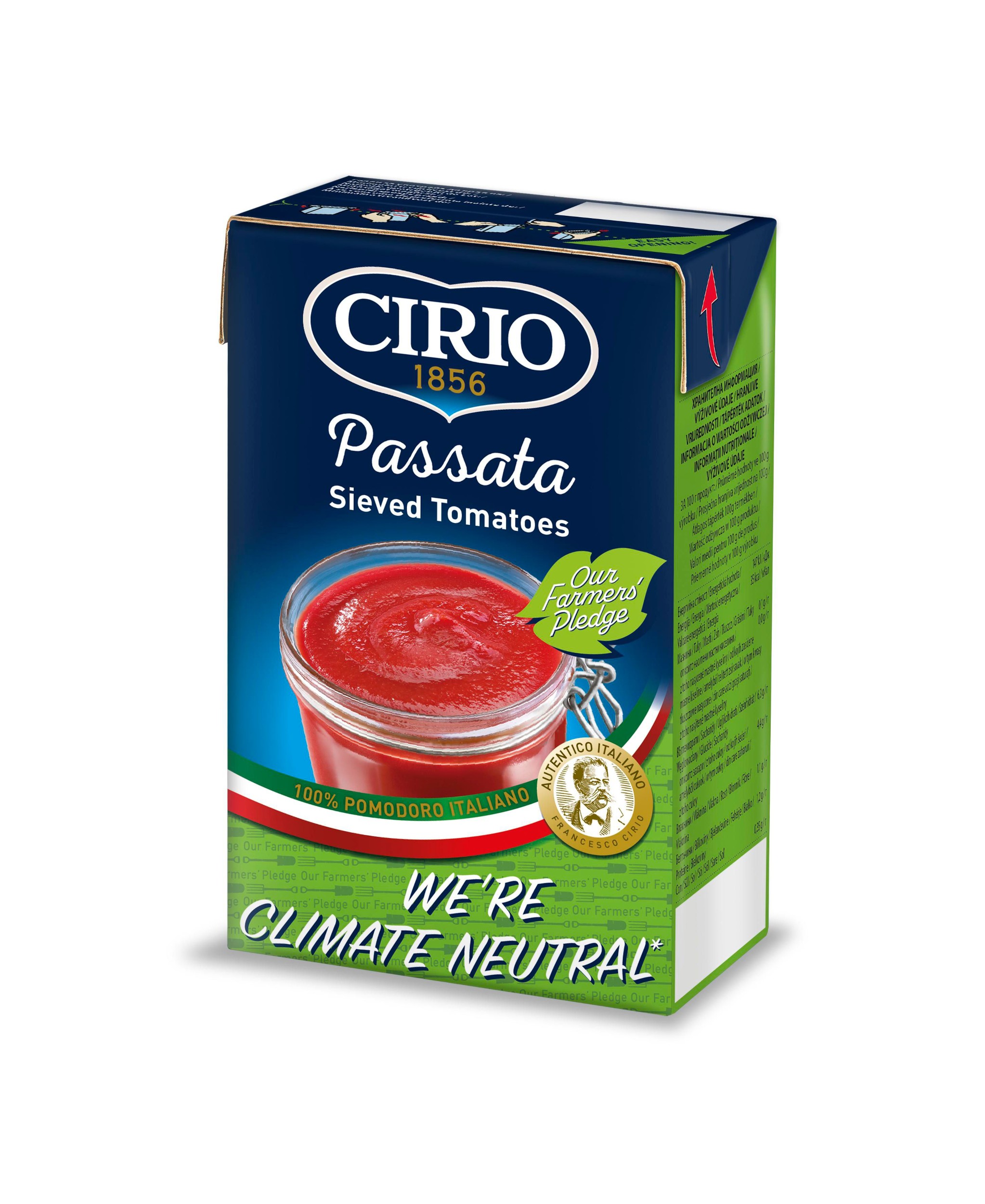 Trvanlivé potraviny - Cirio Rajčata pasírovaná 500g