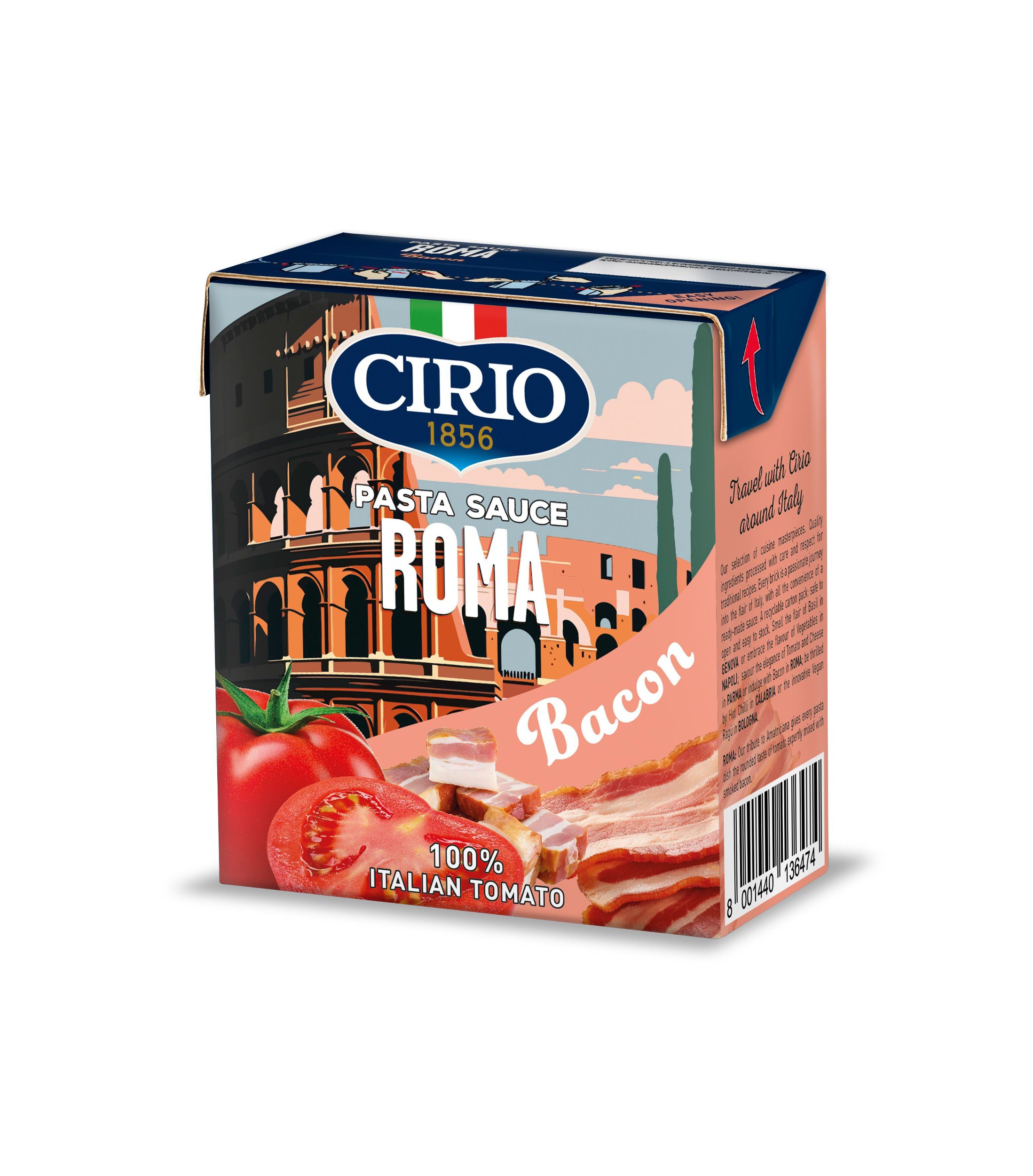 Trvanlivé potraviny - Cirio Roma omáčka na těstoviny 340 g