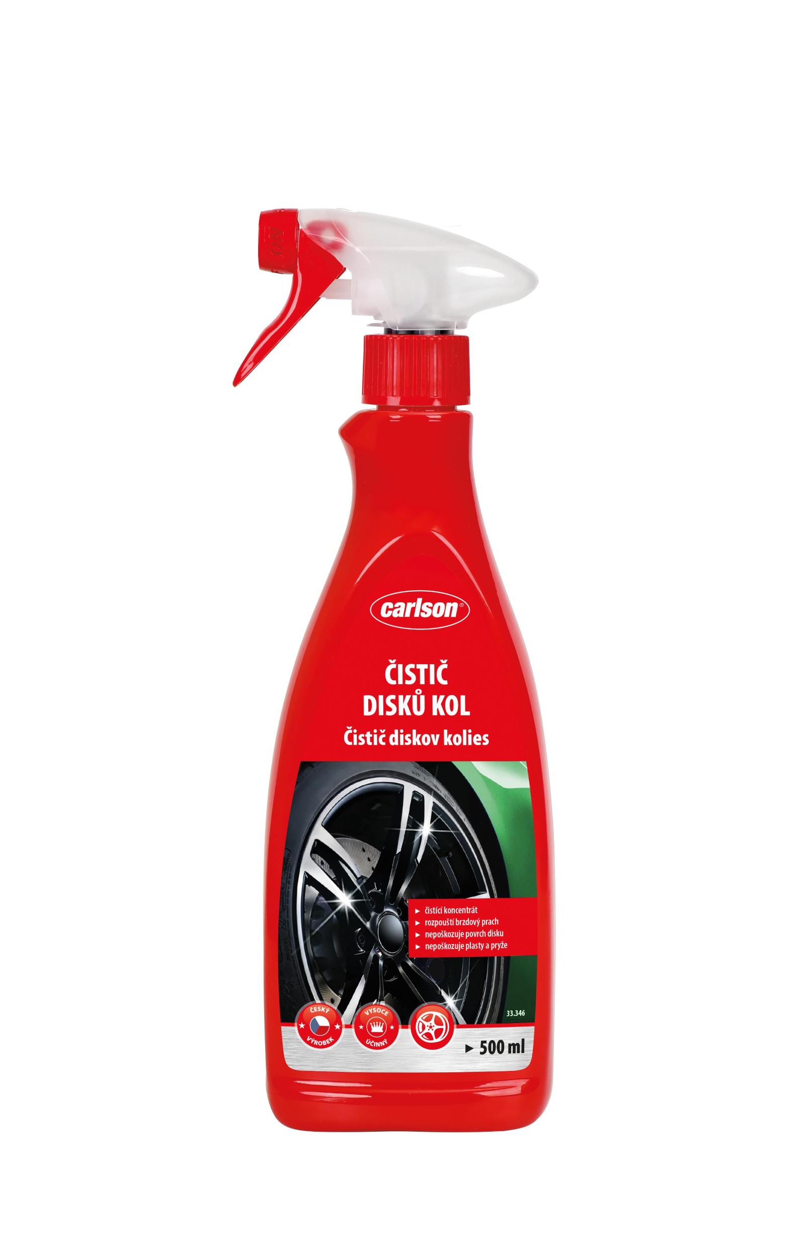 Auto-moto - ČISTIČ DISKŮ KOL CARLSON 500ML
