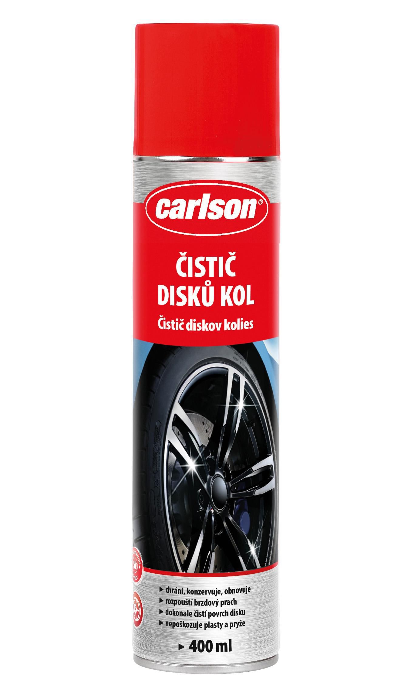 Auto-moto - ČISTIČ DISKŮ KOL CARLSON AEROSOL 400ML