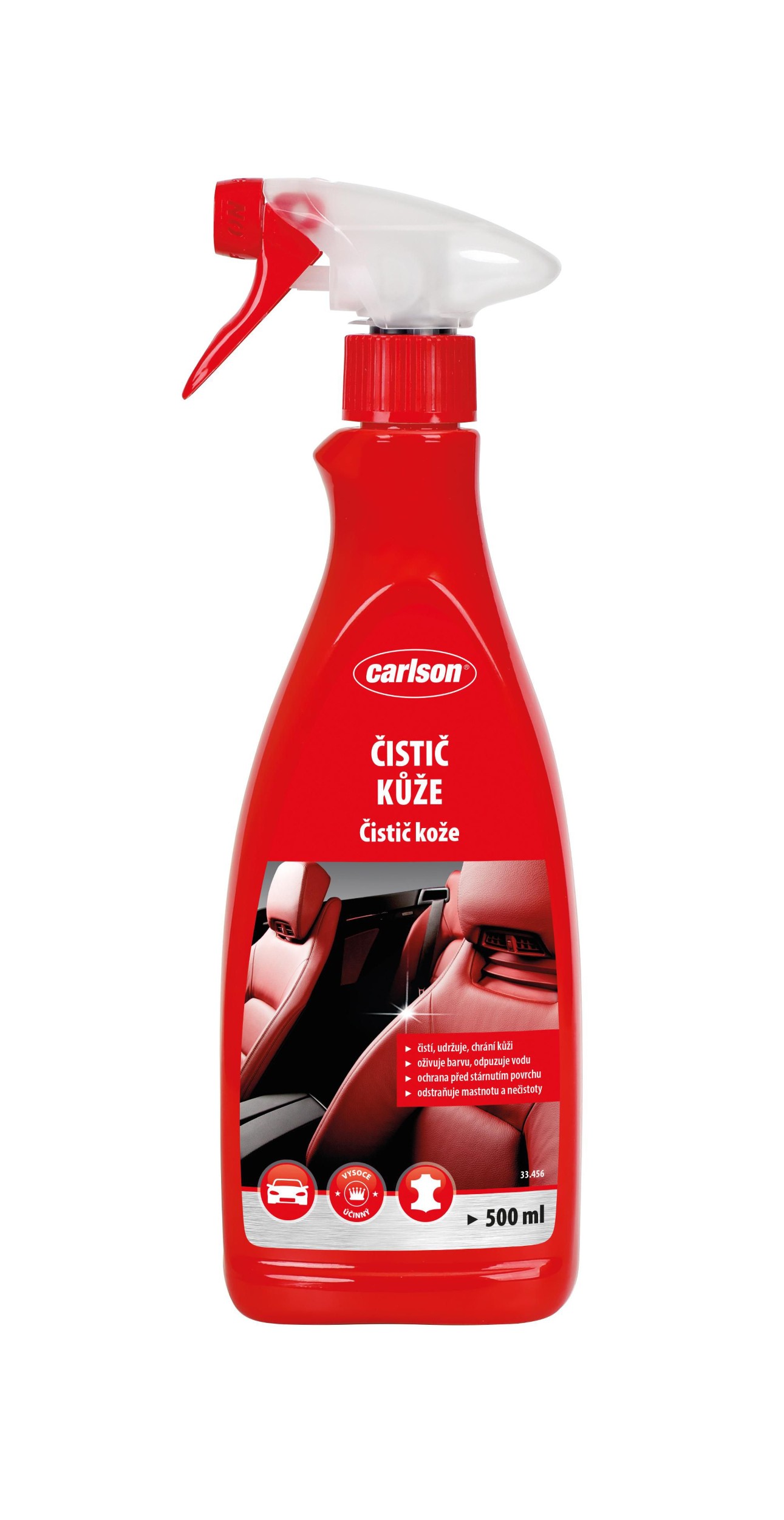 Auto-moto - ČISTIČ KŮŽE CARLSON 500ML