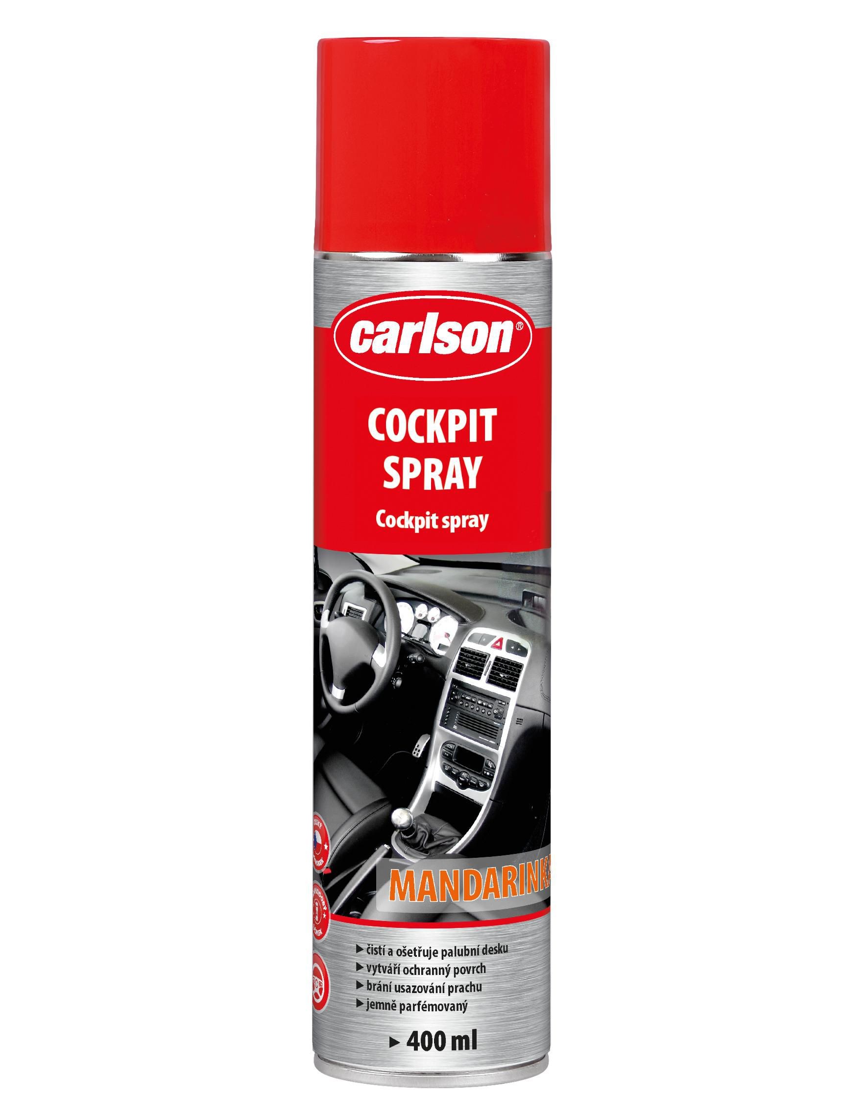 Auto-moto - ČISTIČ PAL.DESKY CARLSON MANDARIN.400ML