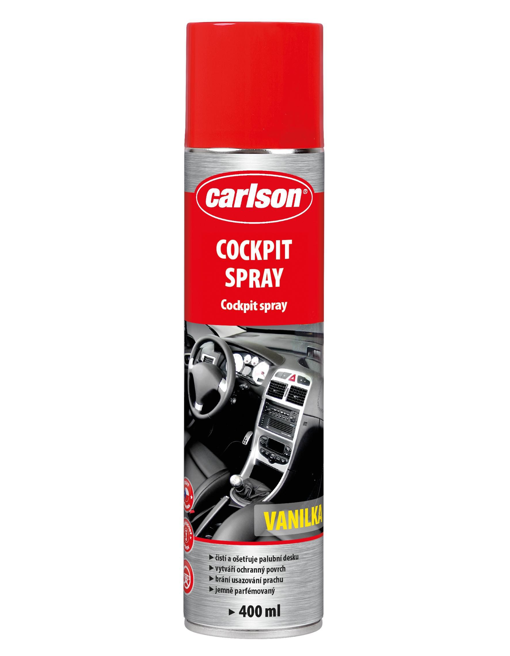 Auto-moto - ČISTIČ PAL.DESKY CARLSON VANILKA 400ML